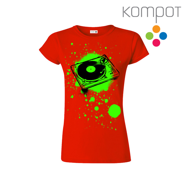 Dámské tričko :: GRAMEC, červené