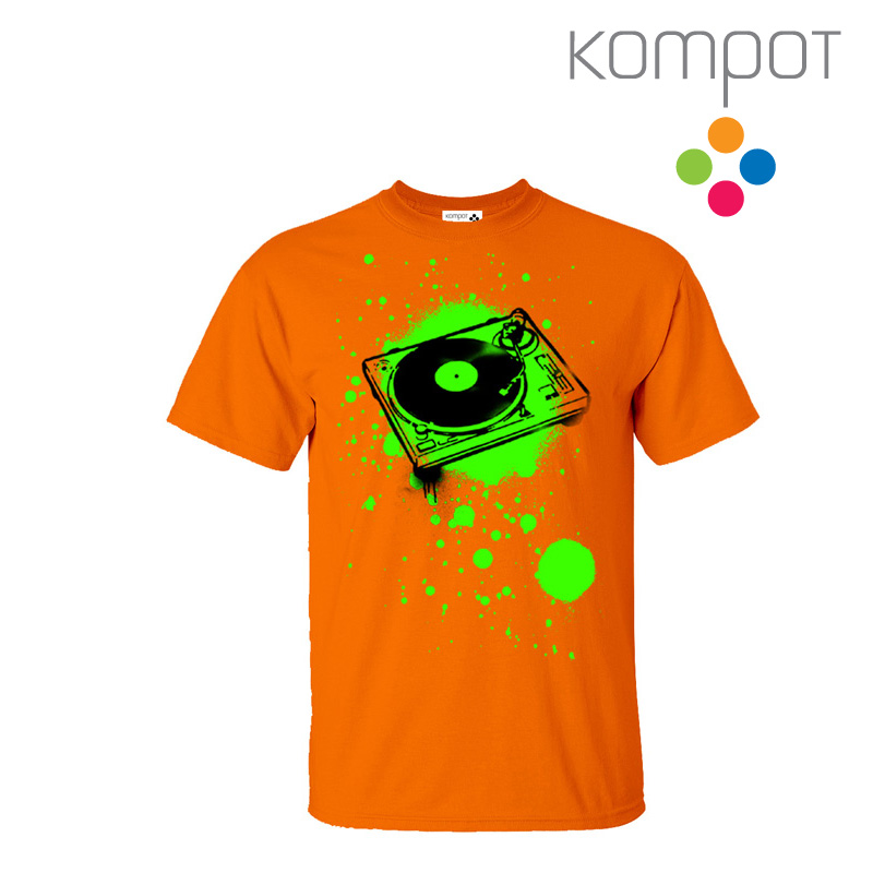 Pánské tričko :: GRAMEC, oranžové - DOPRODEJ