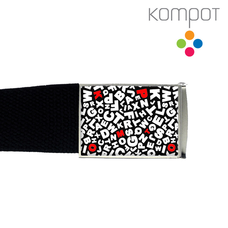 Pásek 075 :: PÍSMENKOVÝ, barevný