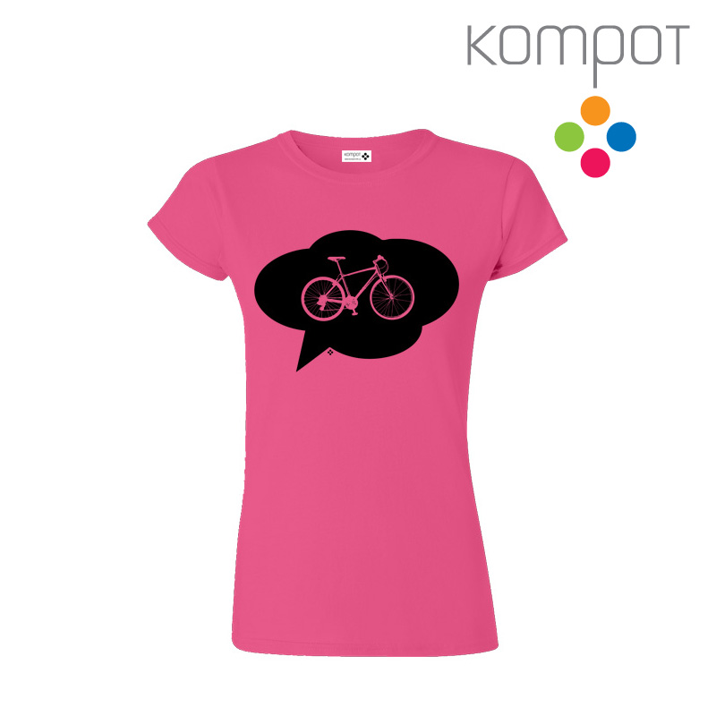 Dámské tričko :: KOLO, růžové