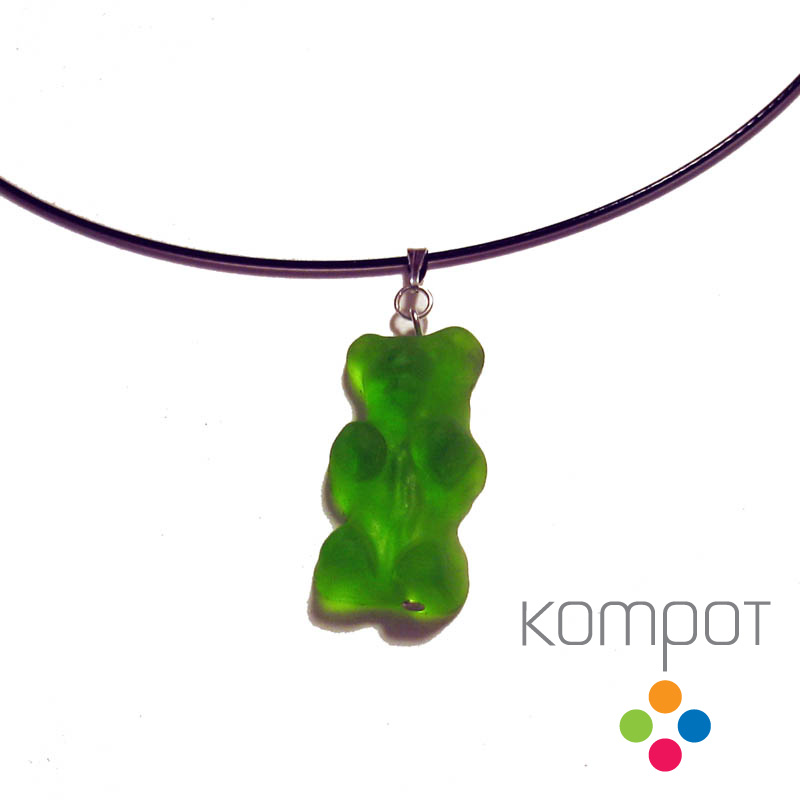 Set GUMOVÍ MEDVÍDCI:: zelení - mat, (NC + NH)