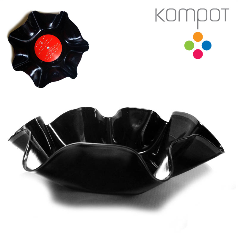 Velká vinylová miska Bábovka :: červený střed