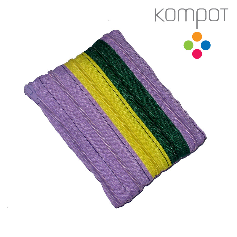 Kapsička :: fialovo-žluto-zelená