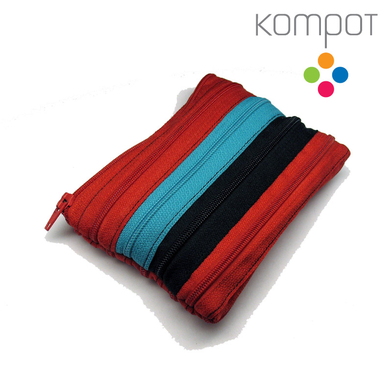 Kapsička :: červeno-tyrkysovo-černá