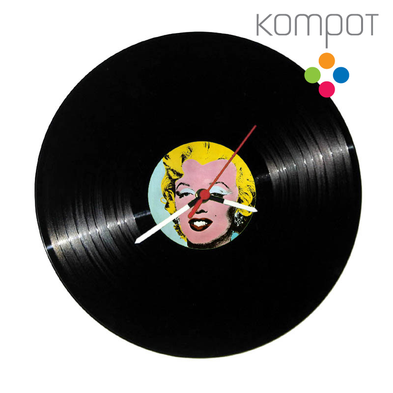 Vlastní motiv na vinylové hodiny