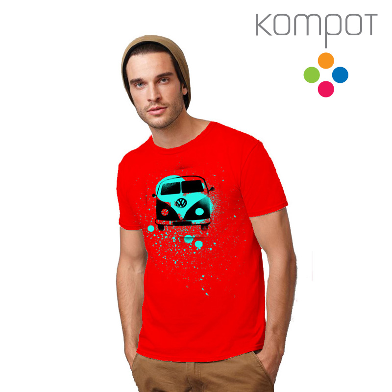 Pánské tričko :: BUSÍK, červené