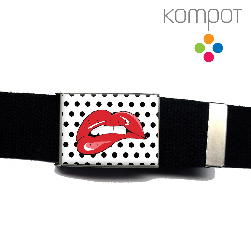 Pásek 106 :: POP-ART POLIBEK, bílý