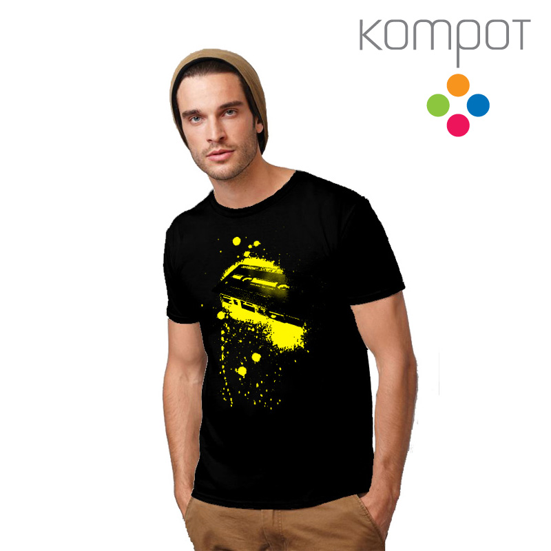 Pánské tričko :: KAZETA, černé