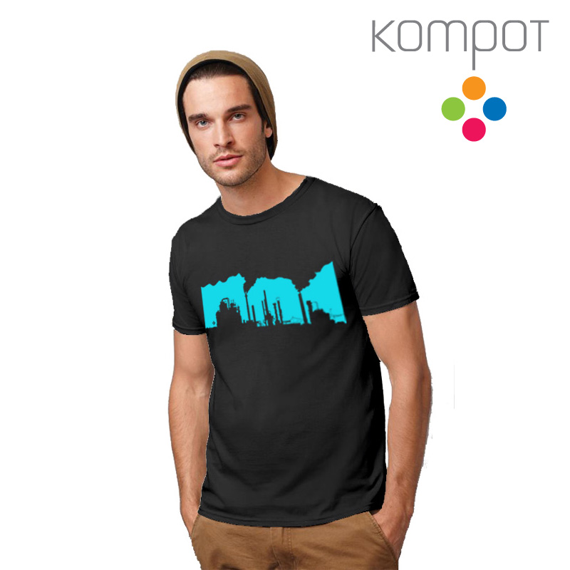 Pánské tričko :: FABRIKA,  šedé