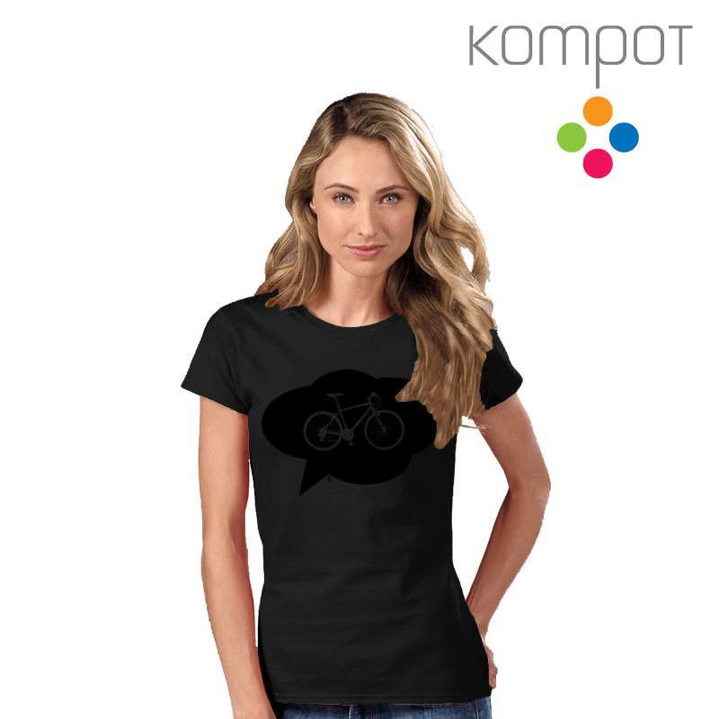 Dámské tričko :: KOLO, šedé - DOPRODEJ