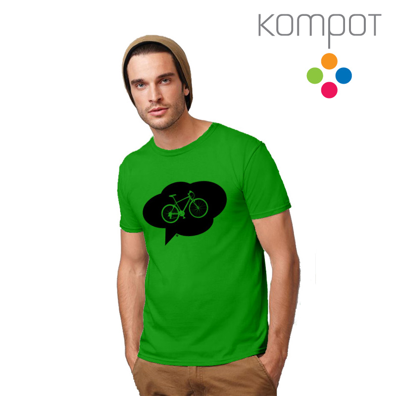 Pánské tričko :: KOLO, zelené