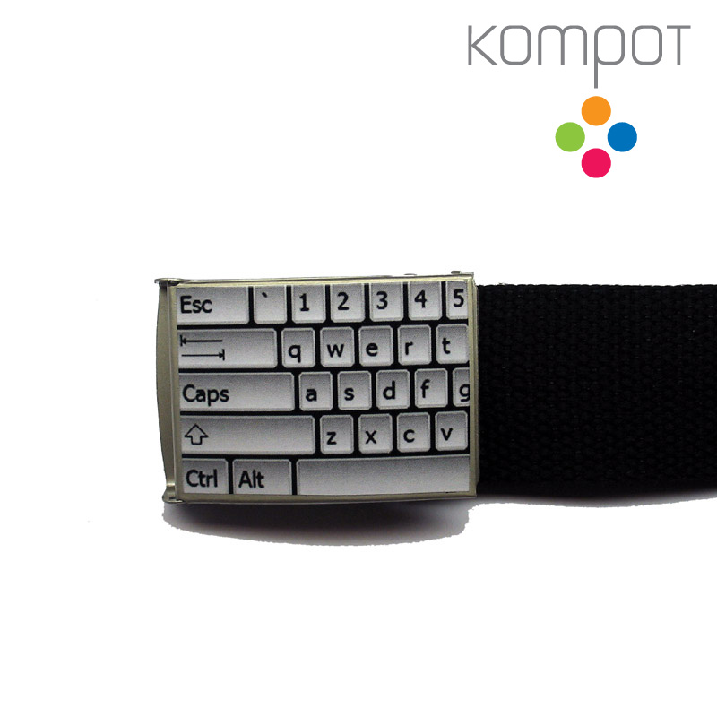 Pásek 048 :: KLÁVESNICE, šedá