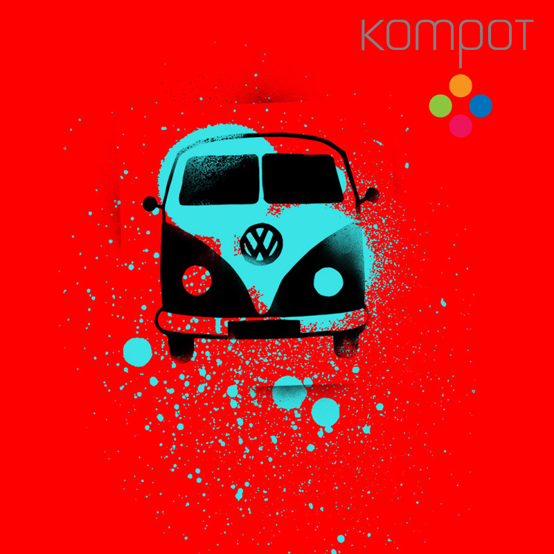 Dámské tričko :: BUSÍK, hnědé