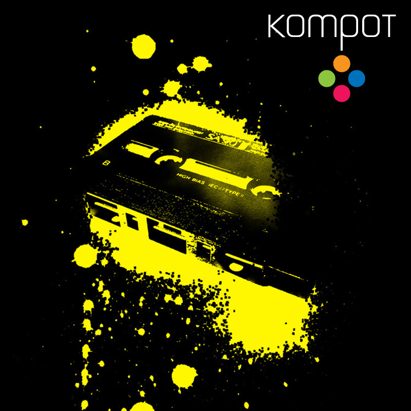 Pánské tričko :: KAZETA, černé