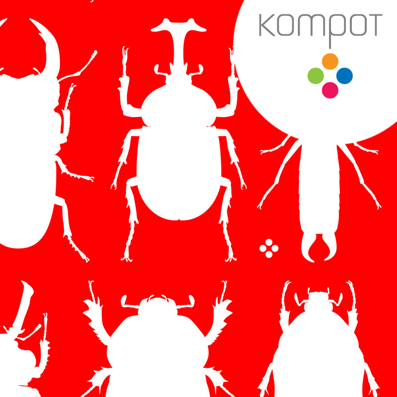 Dámské tričko :: BROUCI, červené - DOPRODEJ