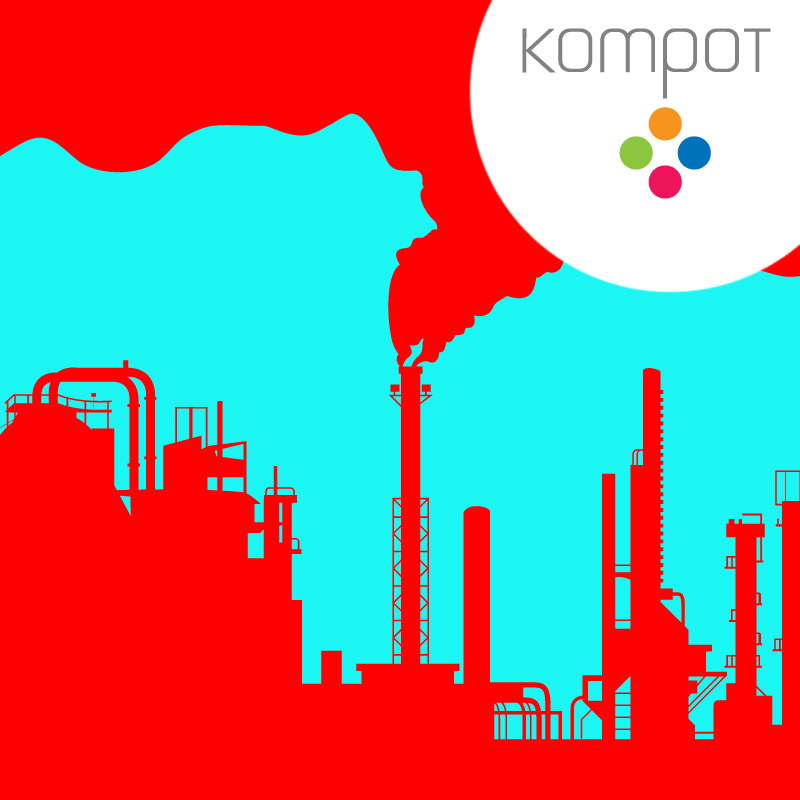 Pánské tričko :: FABRIKA, červené  - DOPRODEJ