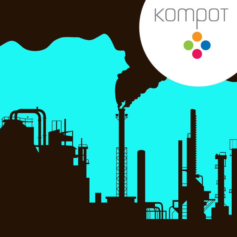 Pánské tričko :: FABRIKA, hnědé