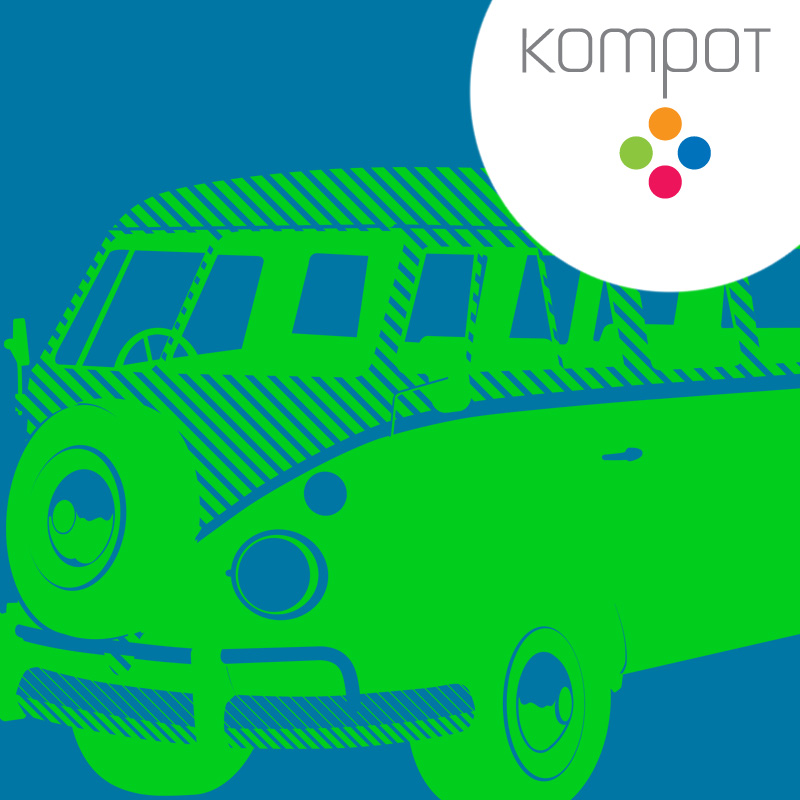 Pánské tričko :: MINIBUS, tyrkysové - DOPRODEJ