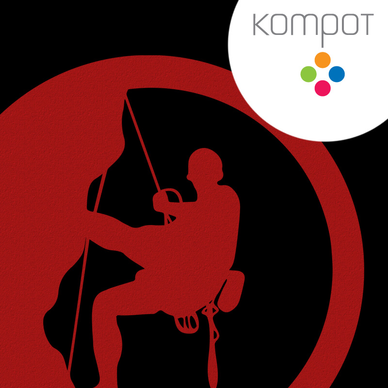 Pánské tričko :: HOROLEZEC, černé