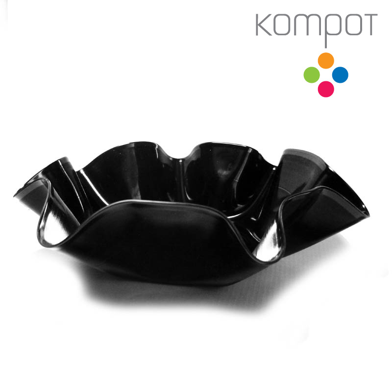 Velká vinylová miska Bábovka :: červený střed