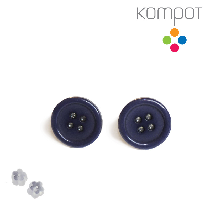 Knoflíky SNOW :: tmavě modré