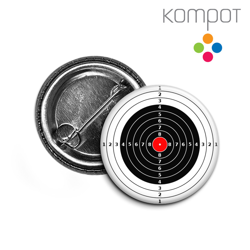 Placka 25 :: Terč - červený střed