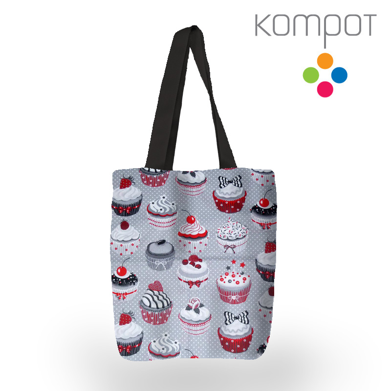 Taška 038 :: Muffiny, šedé - zapínání na ZIP