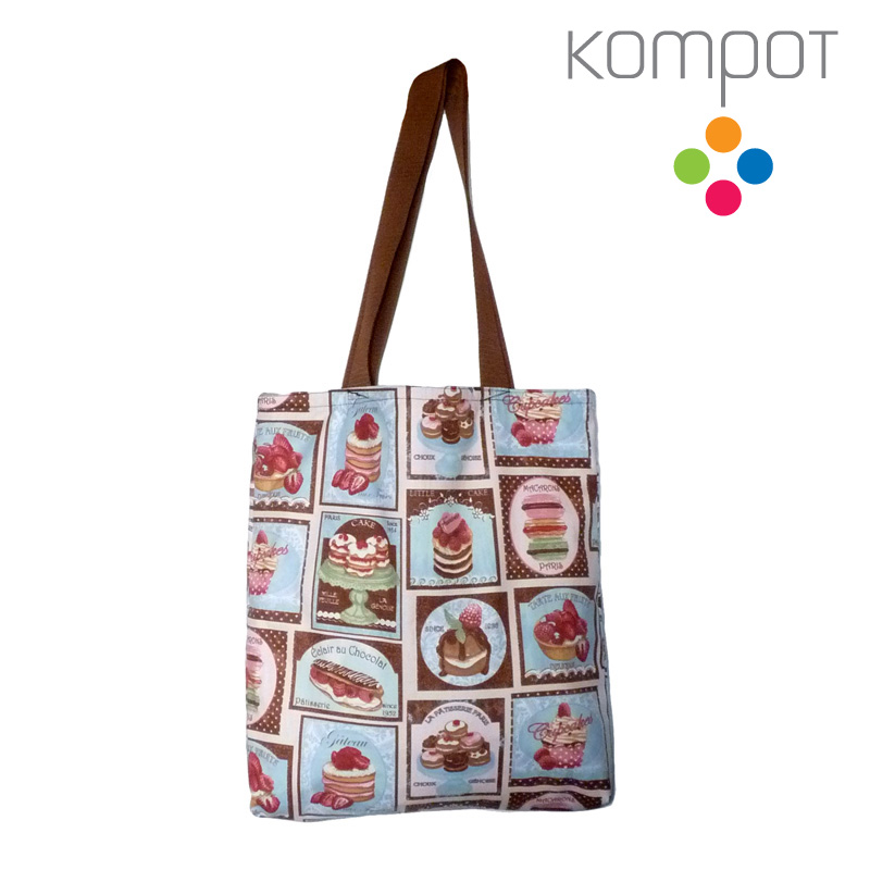 Taška S29 :: V modré cukrárně - zapínání na ZIP - VÝPRODEJ