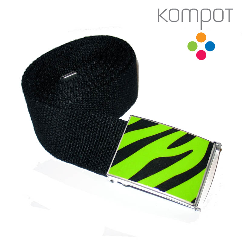 Pásek ZEBRA :: zelený