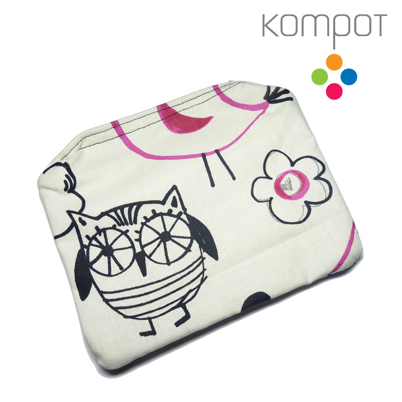 Látková kapsička 014 :: Ptáček, slon a kamarádi