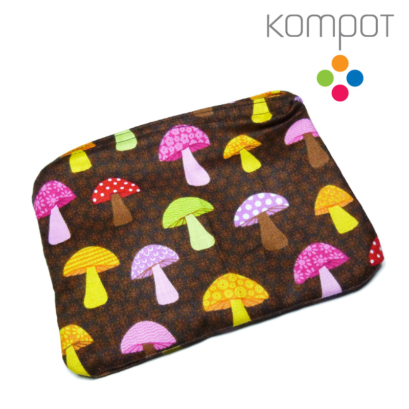 Látková kapsička 127 :: Houbičky