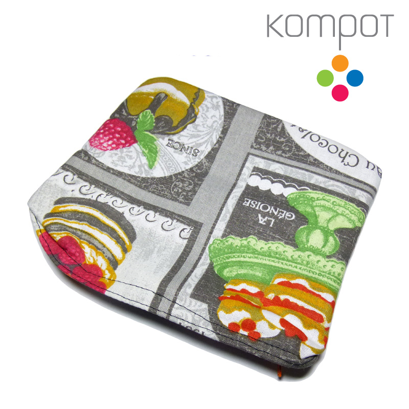 Látková kapsička 151 :: Šedá cukrárna - DOPRODEJ