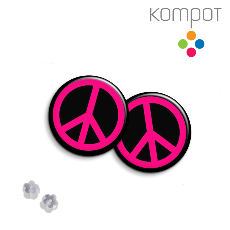 Plackové :: PEACE, růžový