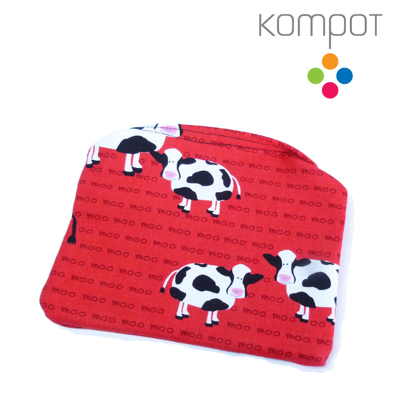 Látková kapsička 033 :: Červené krávy