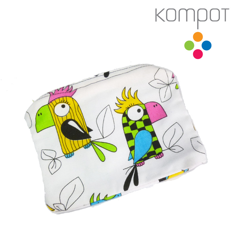 Látková kapsička 068 :: Papoušci barevní