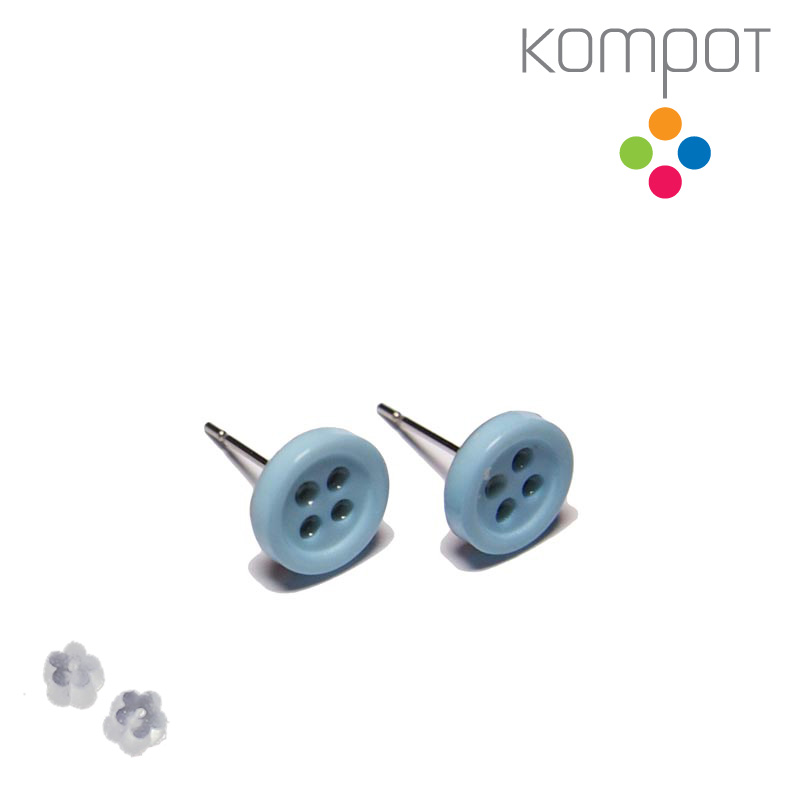 KNOFLÍKY mini :: světle modré