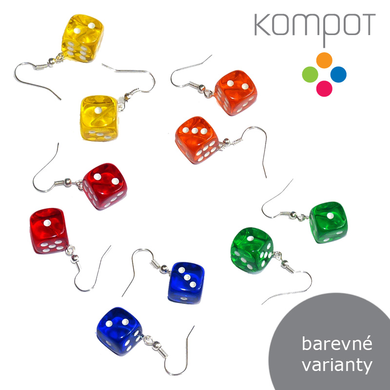 KOSTIČKY, malé průhledné