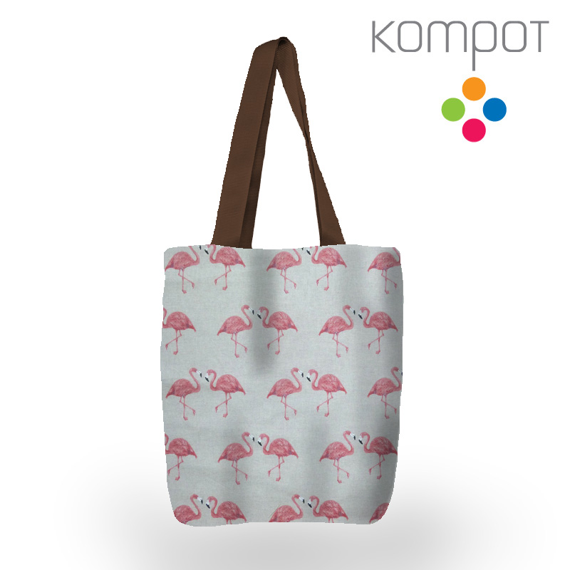 Taška 163 :: Láska plameňáků - zapínání na ZIP