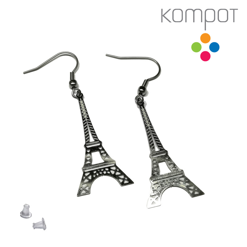 EIFFELOVKY vyřezávané, kov