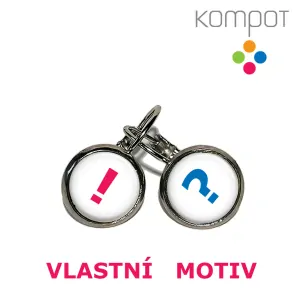 Náušnice s vlastním motivem