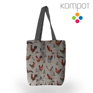 Taška 042 :: Kohouti - zapínání na ZIP