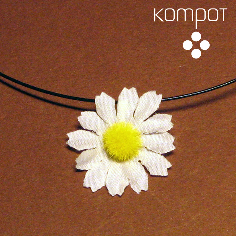 Náhrdelník Kopretina