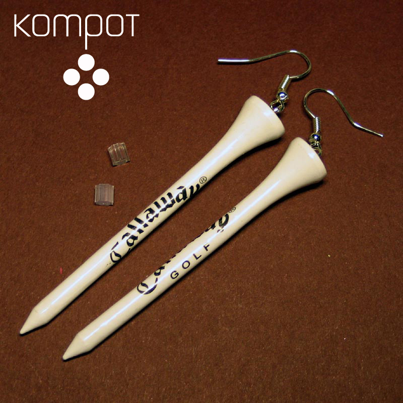 Golfová týčka :: bílá (chir. ocel)