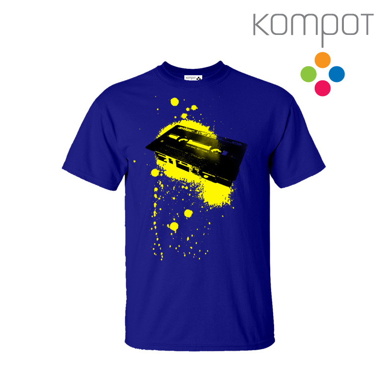 Pánské tričko :: KAZETA, modré