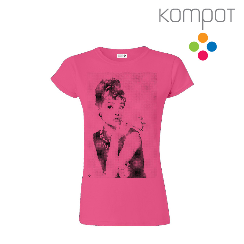 Dámské tričko :: AUDREY, růžové