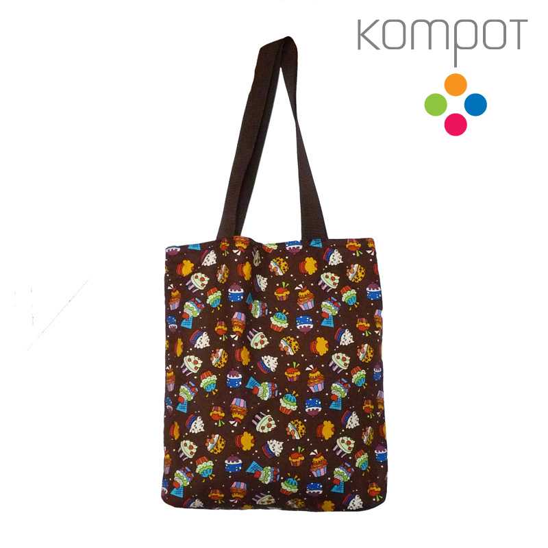 Taška 039 :: Dortíčky čokoládové - zapínání na ZIP