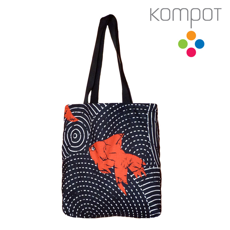 Taška S23 :: Závojnatka červená - zapínání na ZIP