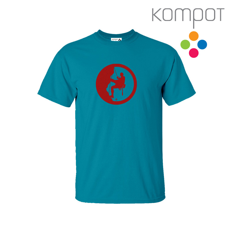 Pánské tričko :: HOROLEZEC, modré