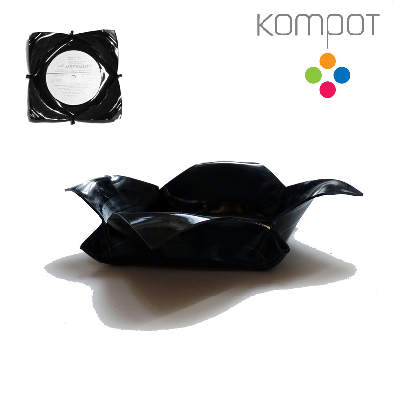 Malá vinylová miska :: bílý střed