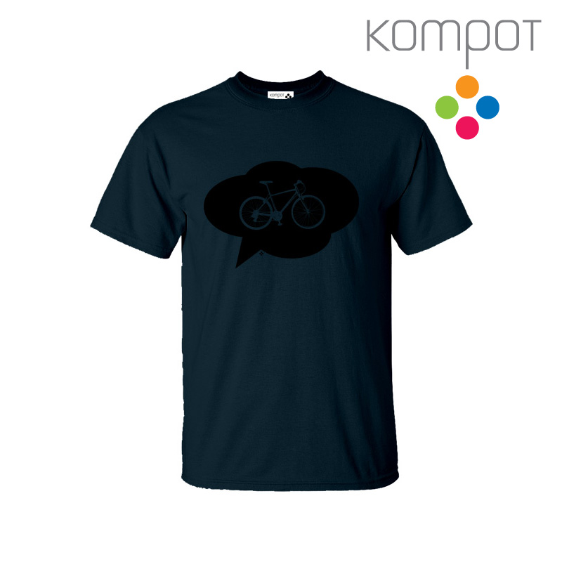 Pánské tričko :: KOLO, modrošedé